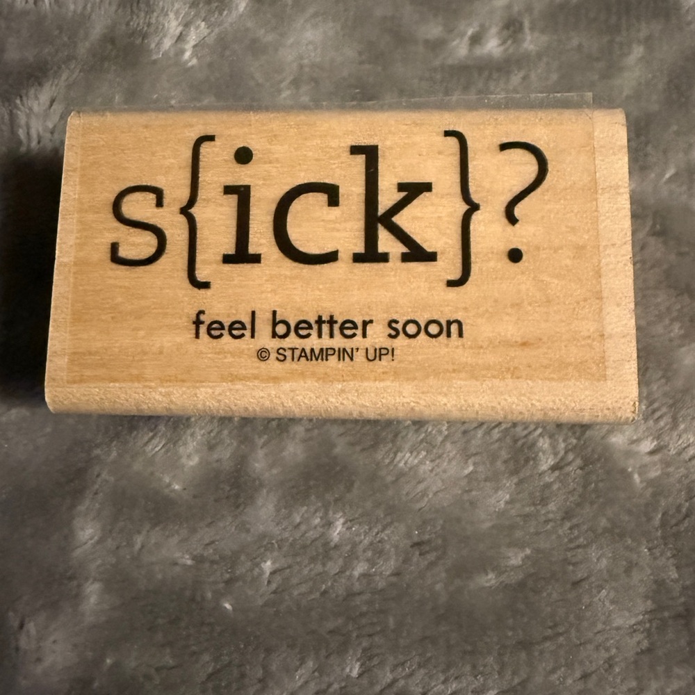 Stampin' Up! Sick? Stamp